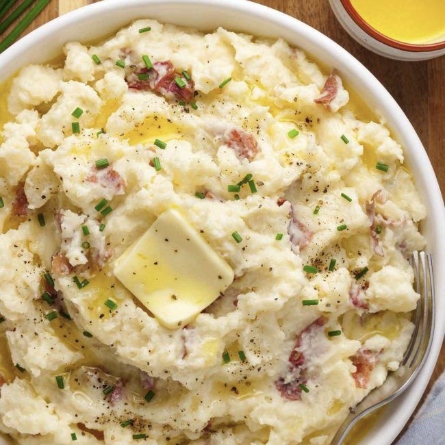 Easter Garlic Mashed Potatoes Recipe