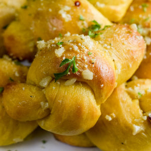 Pumpkin Garlic Knots Recipe